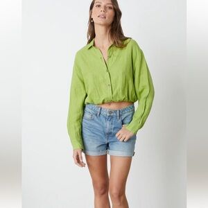 Velvet by graham & Spencer linen top